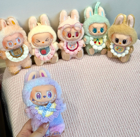 Mini Doll Scarf/Bib – Fits 10–20cm
