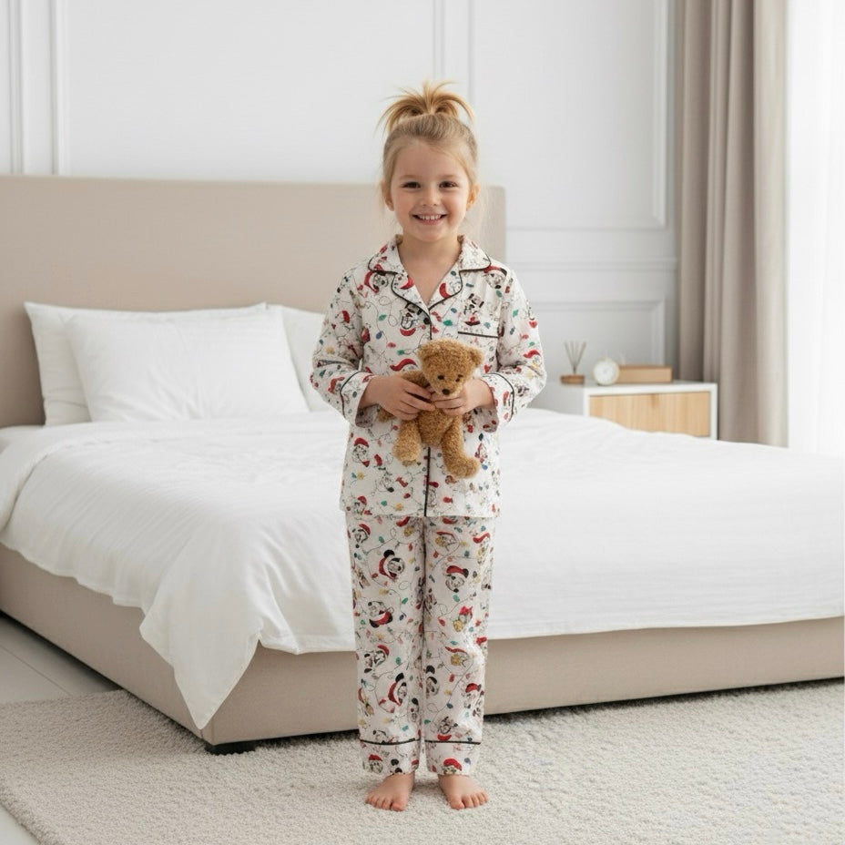 Kids Matching Christmas Pajamas for Couples - Cozy Family Holiday PJs